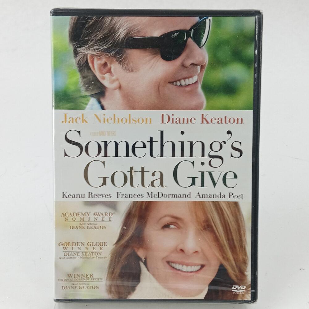 Something's Gotta Give DVD Widescreen Nicholson Keaton PG-13 Sony New Sealed